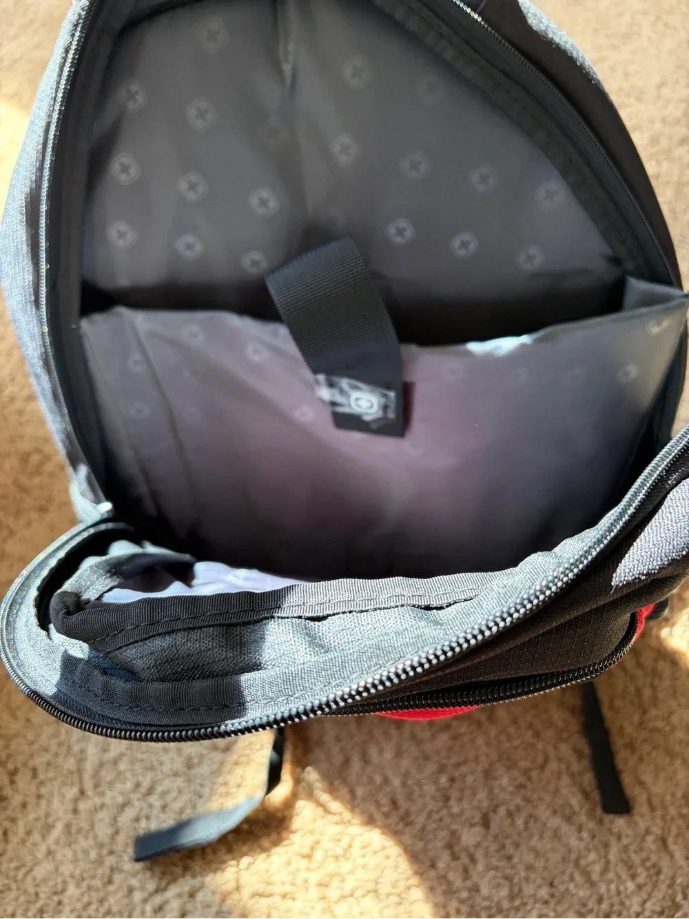 NWT SwissGear Red and Black Everyday Travel Back Pack